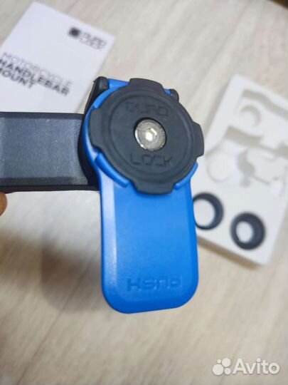 Крепление для телефона на руль с демпфером