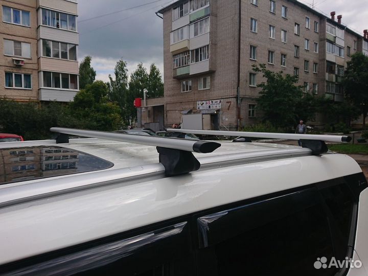 Багажник крыловидный на интегрированные рейлинги