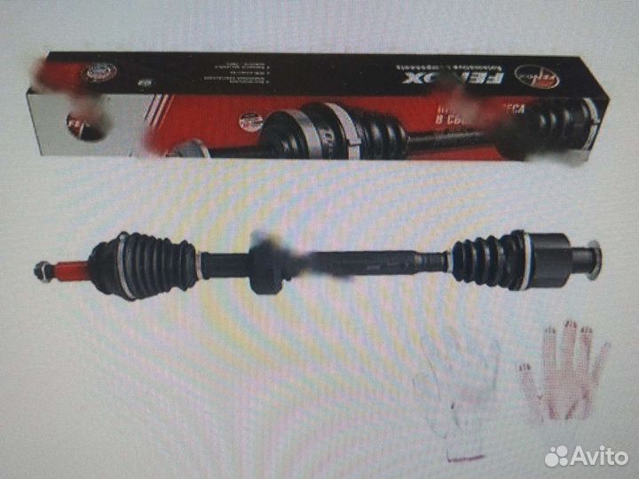 Приводной вал Рено Логан/Сандеро/Стэпвэй