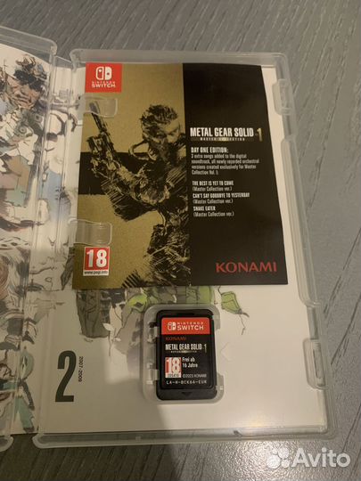 Metal gear solid master collection nintendo switch