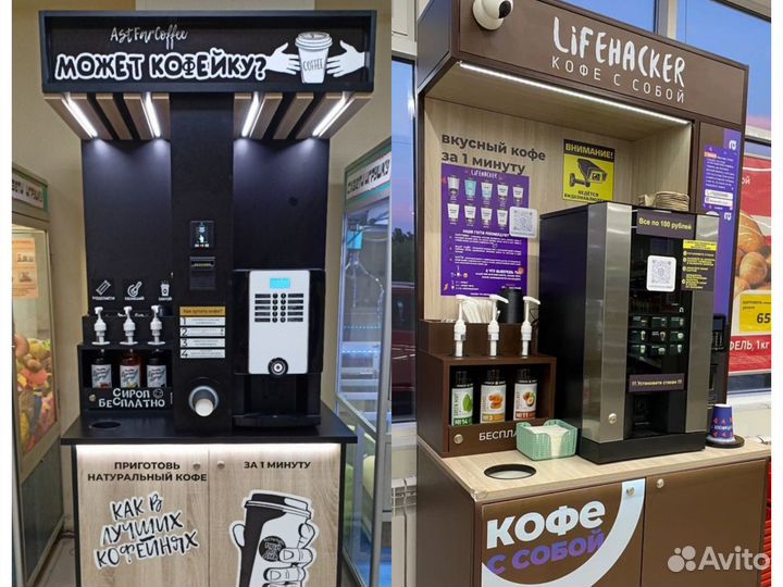 Кофе стойка мобильная кофейня