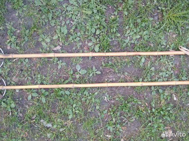 Лыжные палки бамбук СССР