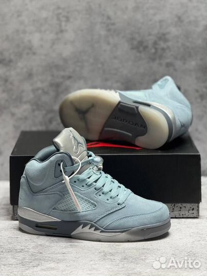 Кроссовки Nike Air Jordan 5 зимние (Арт.43776)