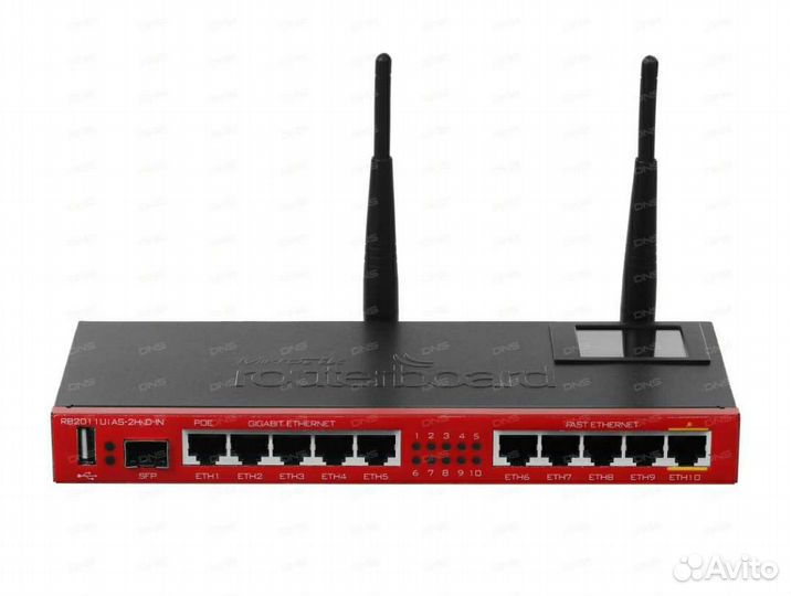 Новый Mikrotik rb2011uias-2HnD-IN