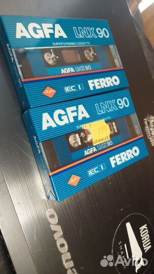 Аудиокассета agfa lnx 90