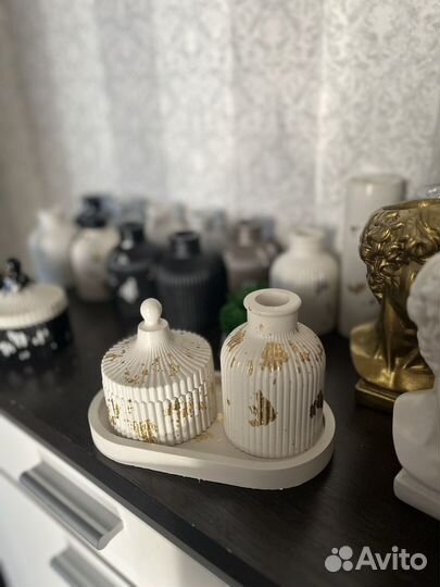 Набор для интерьера из гипса