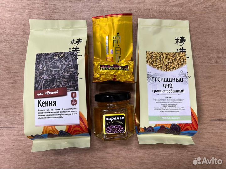 Подарок с чаем и мёдом, подарок учителю