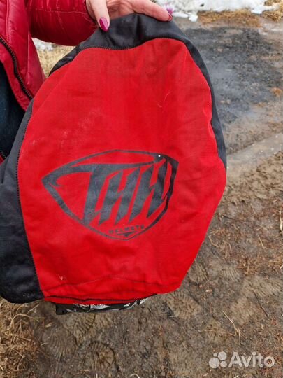 Шлем кроссовый бу