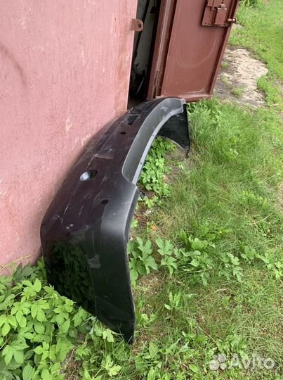 Задний бампер renault logan 1