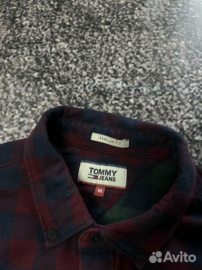 Tommy hilfiger рубашка jeans оригинал