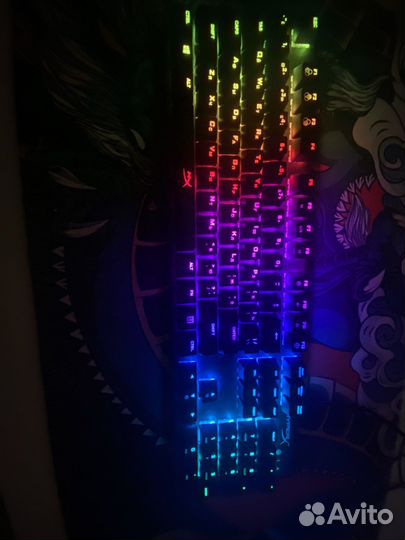 Игровая клавиатура hyperx alloy fps rgb