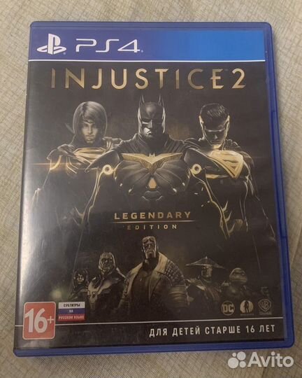 Игры ps4 injustice 2