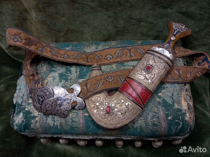 Редкий старинный культовый амулет Азия19в