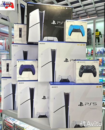 Sony PaySation 5 PS5 slim 1 TB Новое Гарантия
