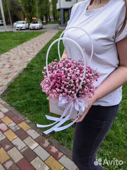 Гипсофила Букет из гипсофил Доставка Цветы