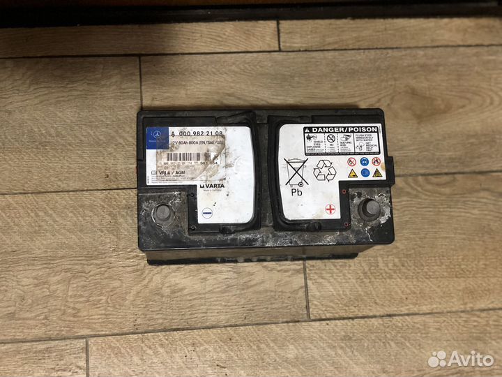 Аккумулятор Б\у 80 Ah AGM
