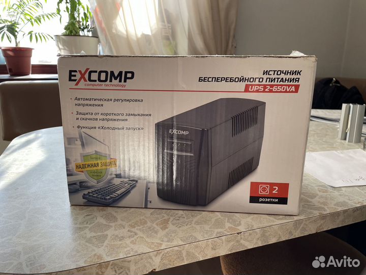 Источник бесперебойного питания UPS 2-650VA