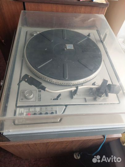 Виниловый проигрыватель вега 109 стерео