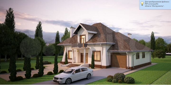 Дом 300 м² на участке 15 сот.