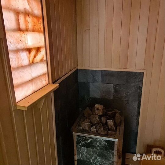 Баня сауна с бассейном
