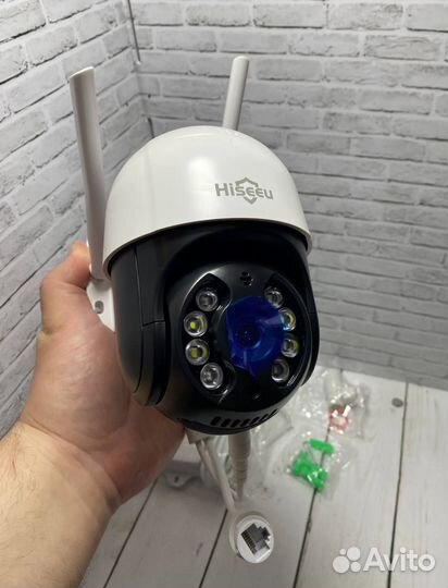 Поворотная Wi-Fi IP камера