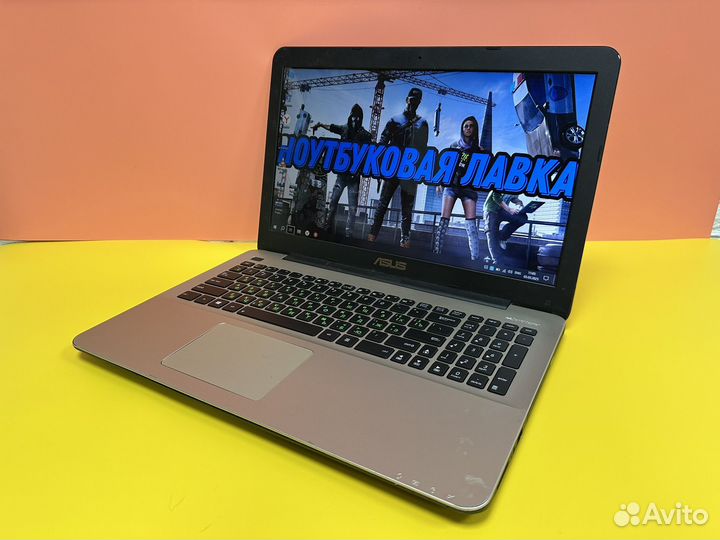 Игровой ноутбук Asus i5/8GB/SSD/256GB