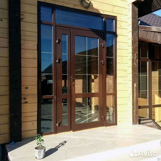 Панорамные окна из алюминия