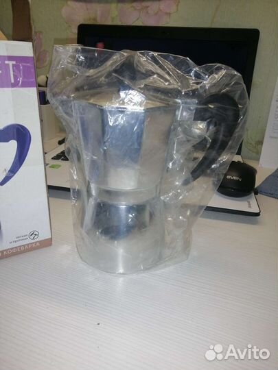 Гейзерная кофеварка italco soft