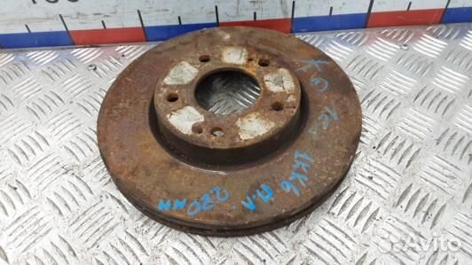 Диск тормозной передний hyundai tucson JM (1KK06K6