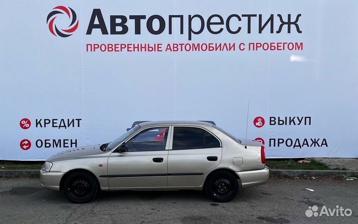 Hyundai Accent 1.5 AT, 2005, 270 000 км