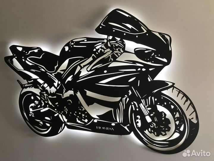 Необычное панно горы с подсветкой