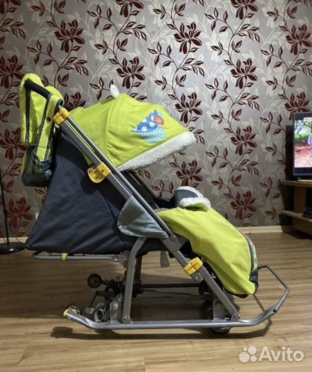 Санки коляска ника 7