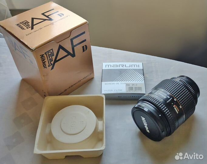 NikonF65,Nikkor28-80,28-105mm,SB-50D,Marumi 62ммuv