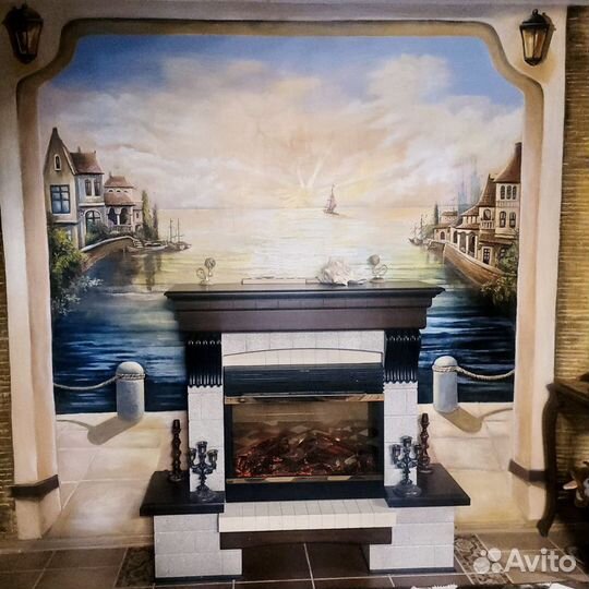 Художественная роспись, лепнина, барельеф