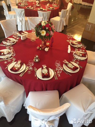 Аренда универсальных чехлов на стулья, Аренда бант