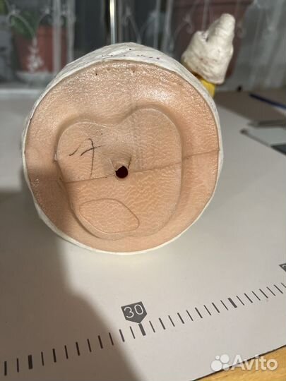 Ватный дед мороз СССР