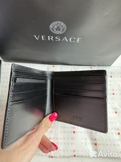 Портмоне оригинал versace мужское