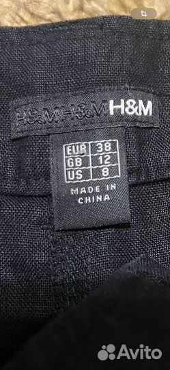 Льняная юбка H&M