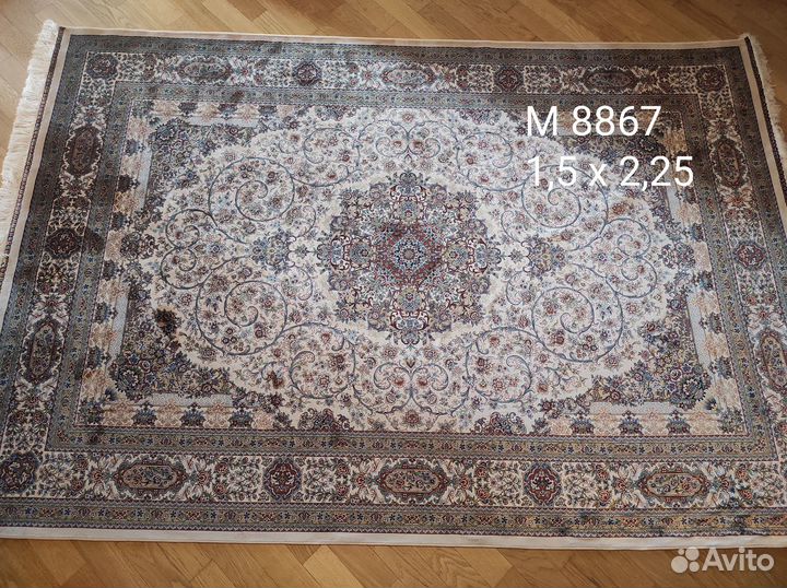 Ковер Иран Бамбуковый шелк 1/5 на 2/25 м