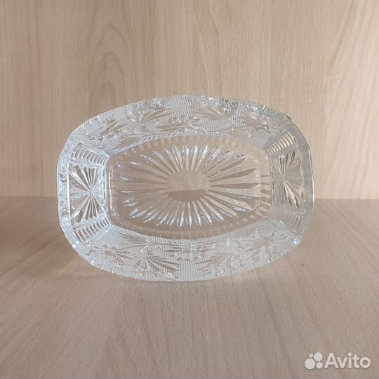 Салатник хрустальный СССР