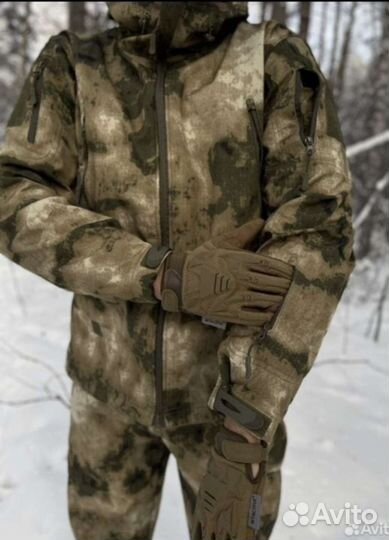 Костюм тактический softshell мох