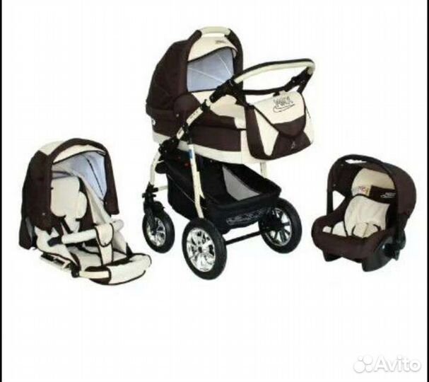 Прогулочная коляска 3 в 1 бу
