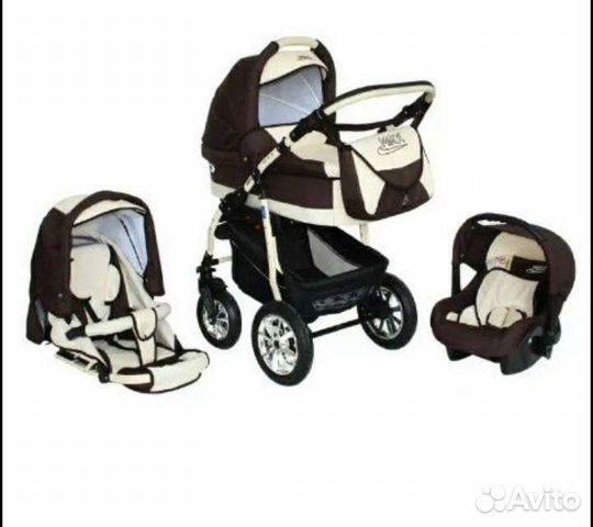 Прогулочная коляска 3 в 1 бу