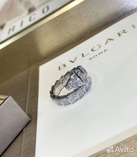 Bvlgari кольцо Serpenti Viper