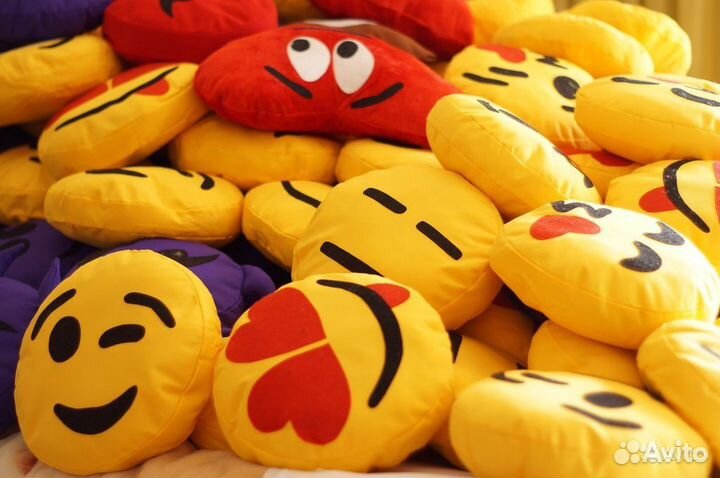 Подушка-смайлик(позитив)