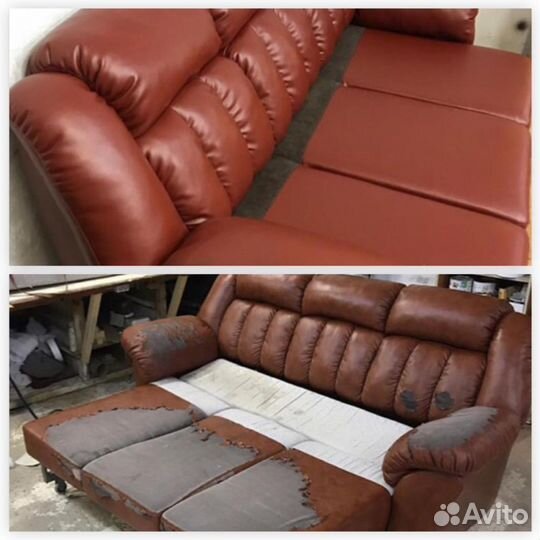 Перетяжка и ремонт мягкой мебели