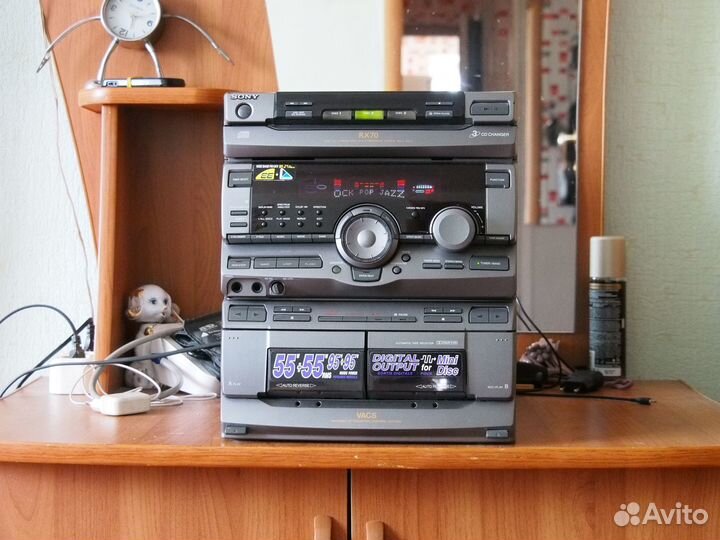 Музыкальный центр sony rx70