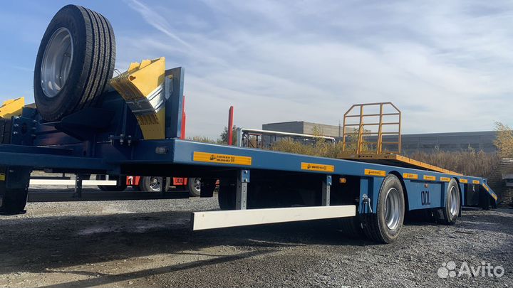 Прицеп трал (тяжеловоз) Авиком 8871Т-04 никзорамный, 2023