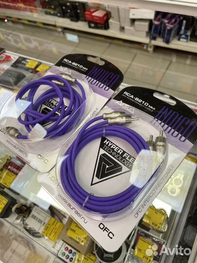 Rca aura indigo 1м 2шт