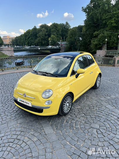 FIAT 500 1.2 AMT, 2008, 189 300 км